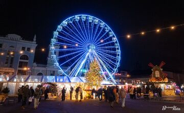 Колесо огляду встановили у 2017 році для зимової ярмарки. Фото: Олексій Самсонов