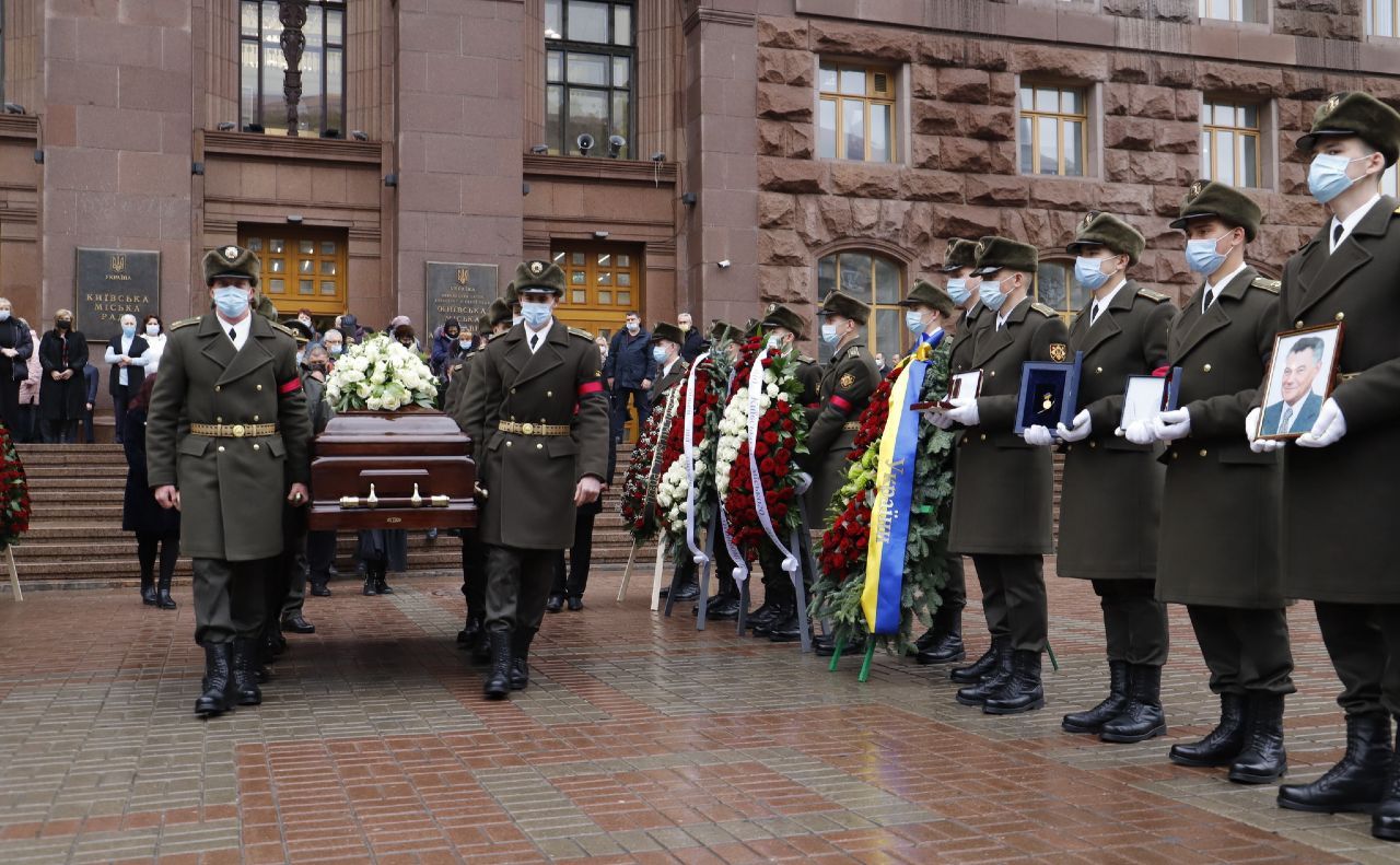 похорон Олександра Омельченка Фото: Бориса Корпусенка