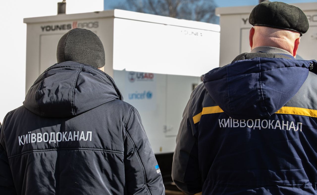 Київводоканал забезпечили генераторами: воду подаватимуть без перебоїв